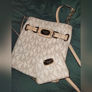 Michael Kors crossbody + wallet